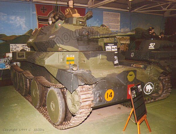 Cruiser MkIII A13 (3/4 view)