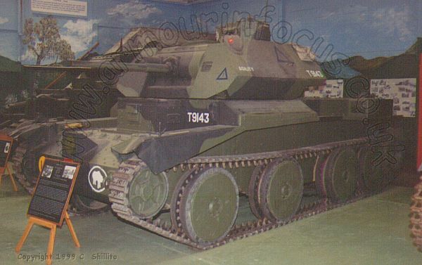 Cruiser MkIII A13 (3/4 view)