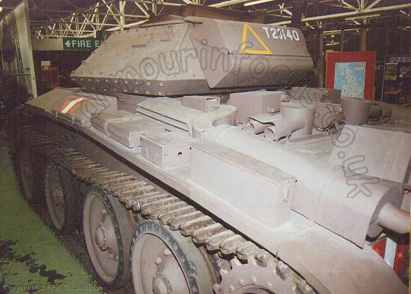 Cruiser MkV A13 MkII Covenanter: Rear 3/4