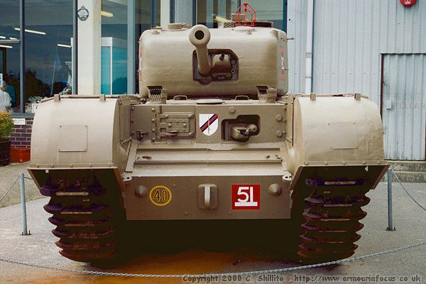 Infantry Tank MkIV A22 Churchill - Front View