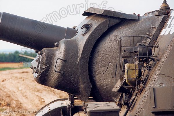 ISU-152M: Mantlet - Side